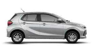 Toyota Wigo hatchback for rent in Tacloban